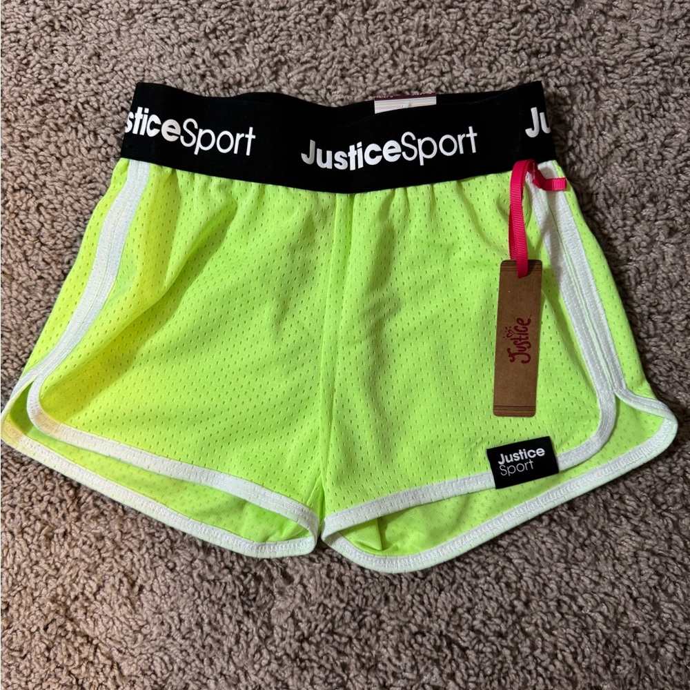 Justice Sport Neon  Girls Shorts